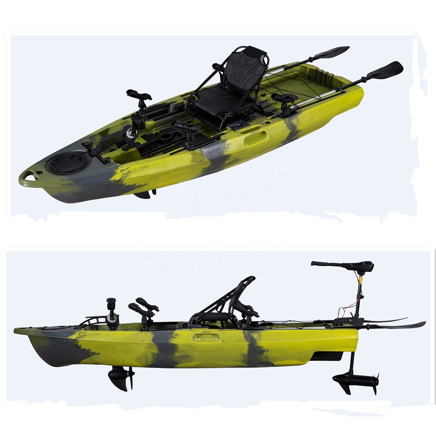Fishing Kayak Pedal Drive - 수상 스포츠 인기 카누/카약 9.5피트 1인용