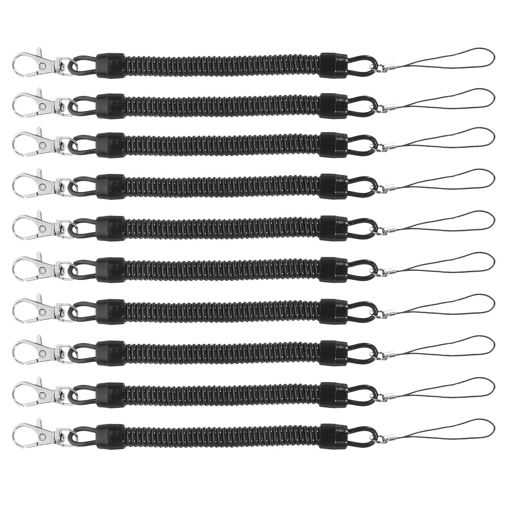 10개입 낚시용 랜야드, 고강도 수축식 코일형 테더,  - Fishing Kayak Paddle Leash 리뷰 및 가격