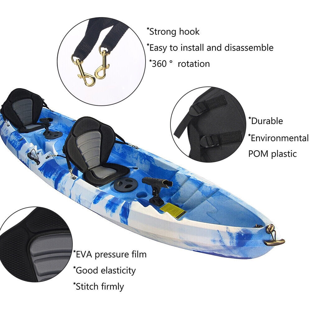 카약 패들 보드 시트 조절 가능한 스탠드 업 등받이 시 - Fishing Kayak Crate 리뷰 및 가격