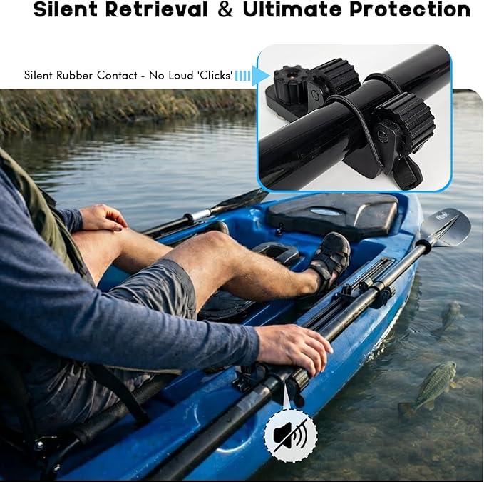 카약 패들 홀더 트랙 마운트 카약 액세서리 트랙 공간  - Fishing Kayak Cart 리뷰 및 가격